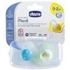 CHICCO (ARTSANA SpA) Ch Succhietto Micro Boy 0-2m 2 pezzi pz