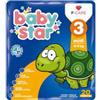 FARVIMA MEDICINALI SpA Babystar Pannolino 4-9 kg Taglia 3 - 20 Pezzi Super Assorbenti e Anatomici
