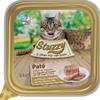 Stuzzy Cat Paté con Pollo e Fegato - Alimento Umido Completo per Gatti Adulti - Vaschetta da 100g