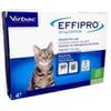 Virbac Effipro Spot-on 50 mg 4 Pipette Gatto