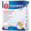 PIC Stericompress Soft Garze Sterili in TNT 36x40 cm - 12 Pezzi, Ideali per Medicazioni Domestiche e Post-Operatorie