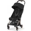 Cybex Platinum - Passeggino Coya 2023 con telaio Rosegold - Sepia Black