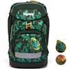 ergobag prime zaino scolastico elementare per bambini, idrorepellente, ergonomico, 20 litro, 1100g TriBearatops - Verde scuro