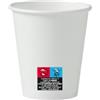 DOPLA Bicchieri in carta - 100 ml - con marcatura S.U.P - Dopla - conf. 50 pezzi (unità vendita 1 pz.)