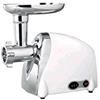 RGV Tritacarne Elettrico Professionale 3 In 1 Bianco con 3 Trafile e Accessori per Passapomodoro, Grattugia, Insaccatrice facile da usare e veloce da pulire, Potenza 500W