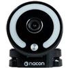 NACON Webcam Full HD 1920x1080 con Anello Luminoso e Supporto Regolabile per Streaming