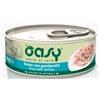 Oasy Specialità Naturale - Tonno con Gamberetti in Lattina 70gr per Gatti con Ingredienti Naturali e Alta Qualità