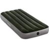 Intex Materasso singolo gonfiabile intex dura beam downy colore verde scuro con pompa a pedale, 99x191x25 cm - cod. 64761