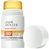 Anne Möller Non Stop Stick Solare Invisibile SPF 50 - Protezione Elevata, Idratazione e Resistente all'Acqua - 25 g