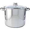 Beka - Pentola Profonda con Coperchio in Acciaio Inox, 28cm, 13,5 Litri