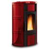La Nordica TERMOSTUFA A PELLET LA NORDICA EXTRAFLAME MOD. ISIDE IDRO 2.0 19 KW BORDEAUX
