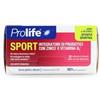 Zeta Farmaceutici Prolife Sport - Integratore Alimentare di Probiotici con Zinco e Vitamina B2 - 10 Flaconcini da 8 ml