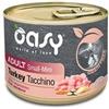 *Oasy Oasy Dog Um Adult Small/Mini Tacchino 200Gr New Grain Free Lattina