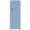 Akai Frigorifero Doppia Porta con Congelatore Retro' 244LT Class F Blu Vintage Libera Installazione CLASS280KBL