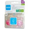 Mam - Air Ciuccio 2-6 Mesi in Silicone Confezione 2 Pezzi
