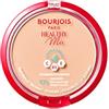 Bourjois Healthy Mix Clean Cipria Compatta - Formula Clean & Vegana - Con Vitamina C, E e B5 - 02 Vanilla, 11g