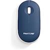 Pantone Celly, Mouse Con Dongle Linea, Mouse Wireless con Silent Click, Leggero e Sottile, DPI Regolabile, con Dongle Integrato, Compatibilità Universale, Deep Ocean