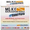 MG.KVIS Magnesio Gold Puro - Integratore Alimentare con Estratto di Arancia Rossa, 20 Bustine