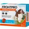 BOEHRINGER HINGELEIM ITALIA S.P.A. FRONTPRO 3 COMPRESSE 68 MG CANI 10-25 KG SCAD. 06-2026
