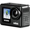 Nilox, Action Cam 4K Dive, Action Camera 4K/60fps, Doppio Schermo con Touch Screen, Connessione Wifi, Resistente all'Acqua fino a 30m con Custodia Protettiva, Batteria 1050 mAh, Memoria SD 128 GB