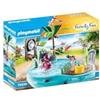 Playmobil 70610 Family Fun - Piscina con Giochi d'Acqua, Multicolore, 28,4 x 38,4 x 9,4 cm
