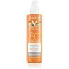 Vichy Capital Soleil Spray Solare Bambini SPF50 Ultra Leggero Resistente all'Acqua 200ml