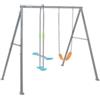 Intex Altalena intex grigio con set di gioco a 2 funzioni 249x249x203 cm - cod. 44122