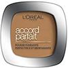 L'Oréal Paris Cipria Uniformante e Fissante, Per Tutti i Tipi di Pelle, Pelle Setosa e Risultato Naturale, Arricchita con Pigmenti Minerali e Acido Ialuronico, Accord Parfait, 7D Cannelle