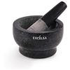 Excelsa Pesto Mortaio con Pestello, Granito, Nero