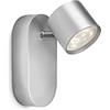 Philips LED Faretto a Parete, 1x4.5W, Alluminio
