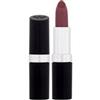 Rimmel London Lasting Finish, 380 Plum Pillow, Rossetto Satinato, Lunga Durata, Finish Satinato, Ricco Colore, Idratante, Formula Vegana, 4g