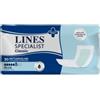 FATER SpA Pannolone Lines Specialist Classic Rettangolare con Barriera Impermeabile - 30 Pezzi, Pratico e Confortevole