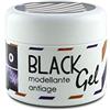 Pop Italy Black Gel - Gel fissativo nero ad effetto coprente per capelli bianchi, grigi e brizzolati - 100 ml
