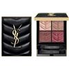 Yves Saint Laurent Couture Mini Clutch 820 Majestic Riad - Palette di Ombretti con 4 Colori Satinati, Opachi, Metallici e Scintillanti