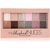 Maybelline The Blushed Nudes - Palette di Ombretti con 12 Colori Matte, Satinati e Perlati, 9,6 g