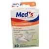 Med S Farmacerotto - Cerotto Strips Delicato in Tessuto Non Tessuto, 20 Pezzi