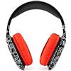 Celly x Keith Haring Cuffie Wireless, Auricolari Ergonomici con Iconico Pattern, Connessione senza Fili, Microfono Incorporato, Controlli Remoti e Autonomia di 6 Ore