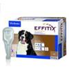 Effitix Spot-On per Cani 40-60 kg - 4 Pipette Antiparassitario con Fipronil e Permetrina
