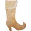 Carpe Diem Shop Calza Artigianale di Pizzo Vuota 45 cm Befana Epifania Calze hempty Stocking