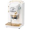 Faber Mini Pro Deluxe Macchina Per Caffe' Con Pressacialda In Ottone Telaio Interamente In Acciaio Bianco Opaco