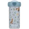 Mepal - Bicchiere per la Scuola Campus - Tazza per Bevande Little Dutch - Tazza per la Scuola Ermetica per Bambini - Senza BPA e Lavabile in Lavastoviglie - 300 ml - Forest Friends