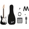 Squier Fender Squier Debut Series Stratocaster Chitarra Elettrica Kit - Accessori Inclusi: - Stand - Ampli Frontman 10G - Gig Bag Imbottita - Tracolla - chitarra elettrica - Cavo da 3 m - Accordatore FT-1