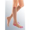 Mediven Plus Monocollant DX Beige Taglia 6 - Calza Compressiva con Tallone Plus per Facile Vestibilità