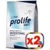 Prolife Diet Intestinal Sensitive 8 Kg - Crocchette Dietetiche per Cani Adulti di Taglia Media e Grande