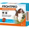 BOEHRINGER ING.ANIM.H.IT.SPA Antiparassitari Per Cani Frontpro 3 Compresse Masticabili 68mg Per Cani Da 10 A 25kg