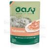 Oasy Alimento Umido Naturale per Gatti al Salmone - 70 gr in Soft Jelly