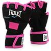Everlast Fasce da Boxe Evergel (S/M) Rosa/Nero, Guanti a Design Sottile con Fasce da Polso Compress-X - Originale
