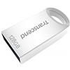 Transcend JetFlash da 128 GB, chiavetta USB compatta 3.1 Gen 1 (per portachiavi), colore argento - TS128GJF710S