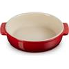 Le Creuset Pirofila per aperitivo in gres vetrificato, Rotonda, 450 ml, diameter 14 cm, Ciliegia, 72102140600001