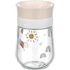Mepal - Bicchiere Trainer 360° Mio - A prova di perdite - Cerchio a 360° per bere da entrambi i lati - Si chiude automaticamente quando il bambino smette di bere - - 300 ml - Sunshine & Rainbow